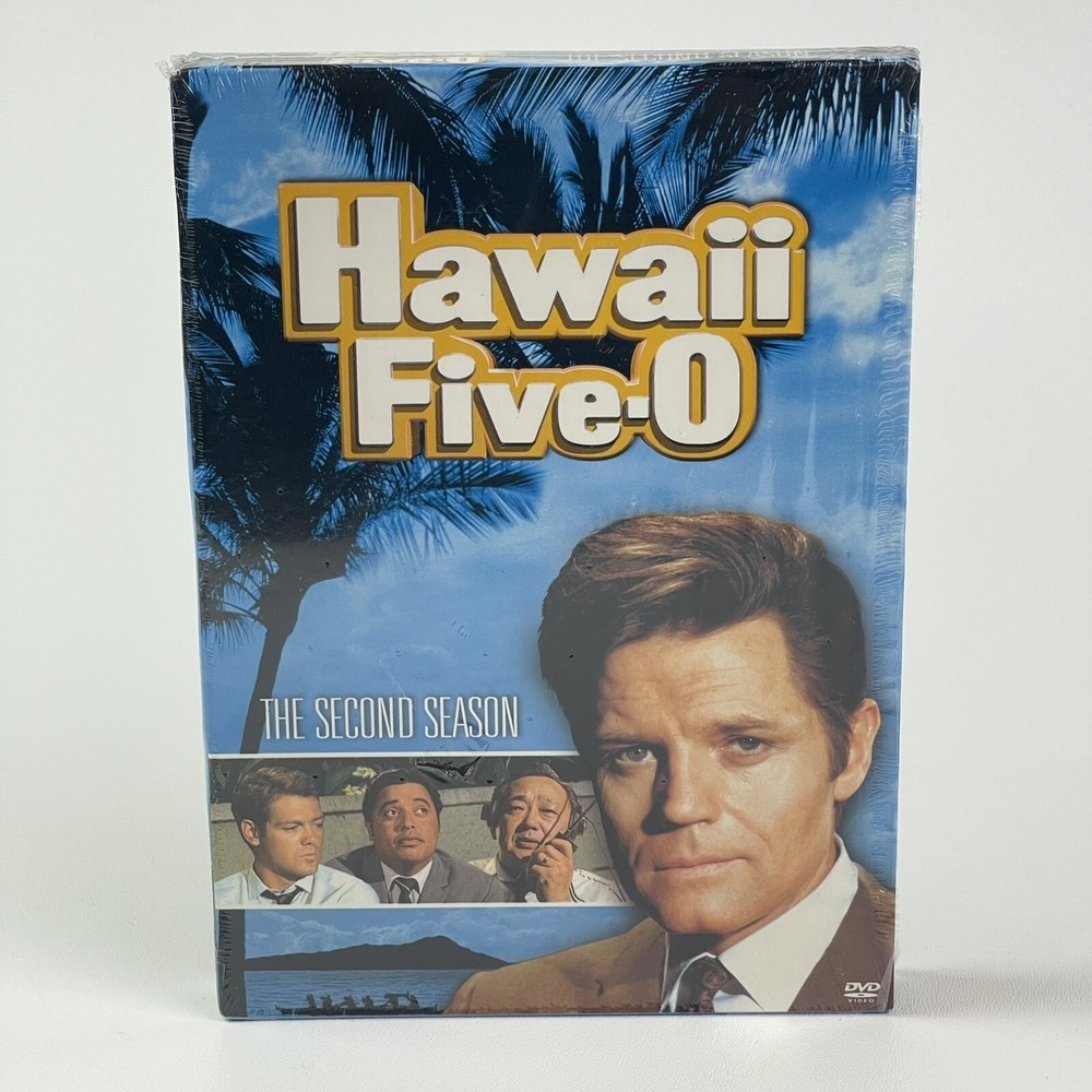 Hawaii Five O Season‎ 2 Jack Lord James MacArthur 6 Disk Collection Danno